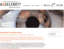 Tablet Screenshot of abgelenkt.info